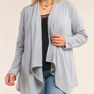 Knit Cardigan (Plus)